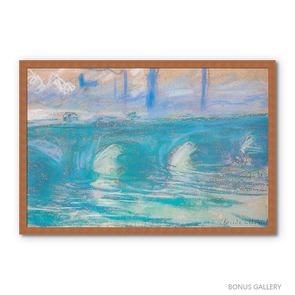 Thumbnail: Waterloo Bridge-study 1900 (D)