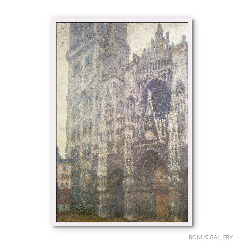 Thumbnail: Rouen Cathedral facade 1894 (D)