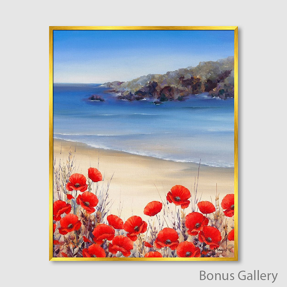 ภาพขนาดย่อ: Poppies by the Sea (F)