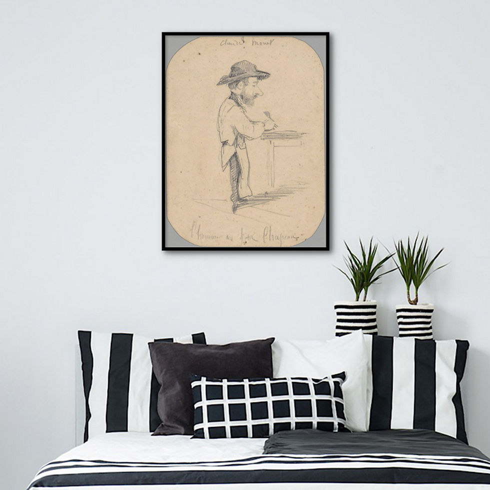 Thumbnail: Caricature of a Man in the Small Hat (E)