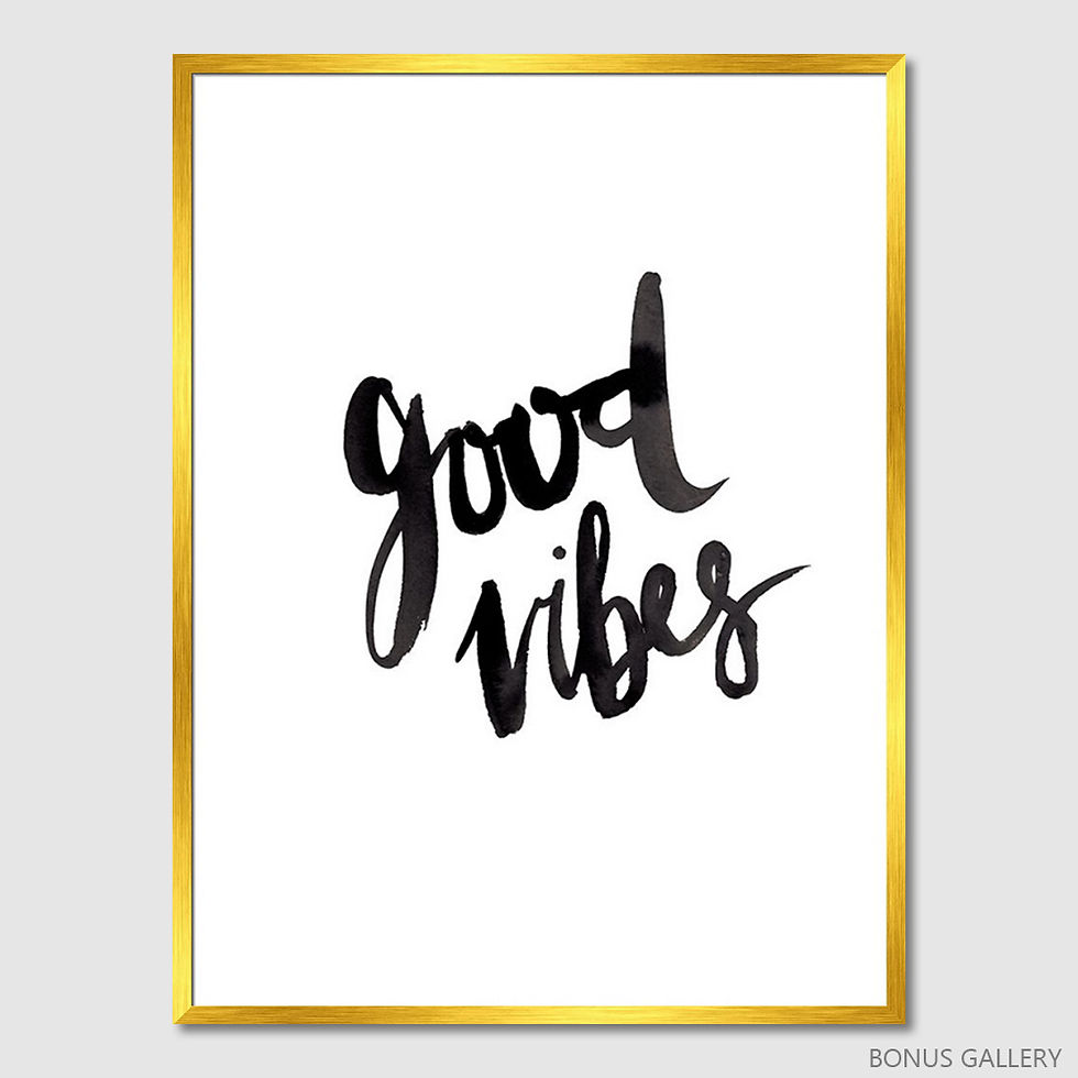 ภาพขนาดย่อ: Good Vibes Poster (E)