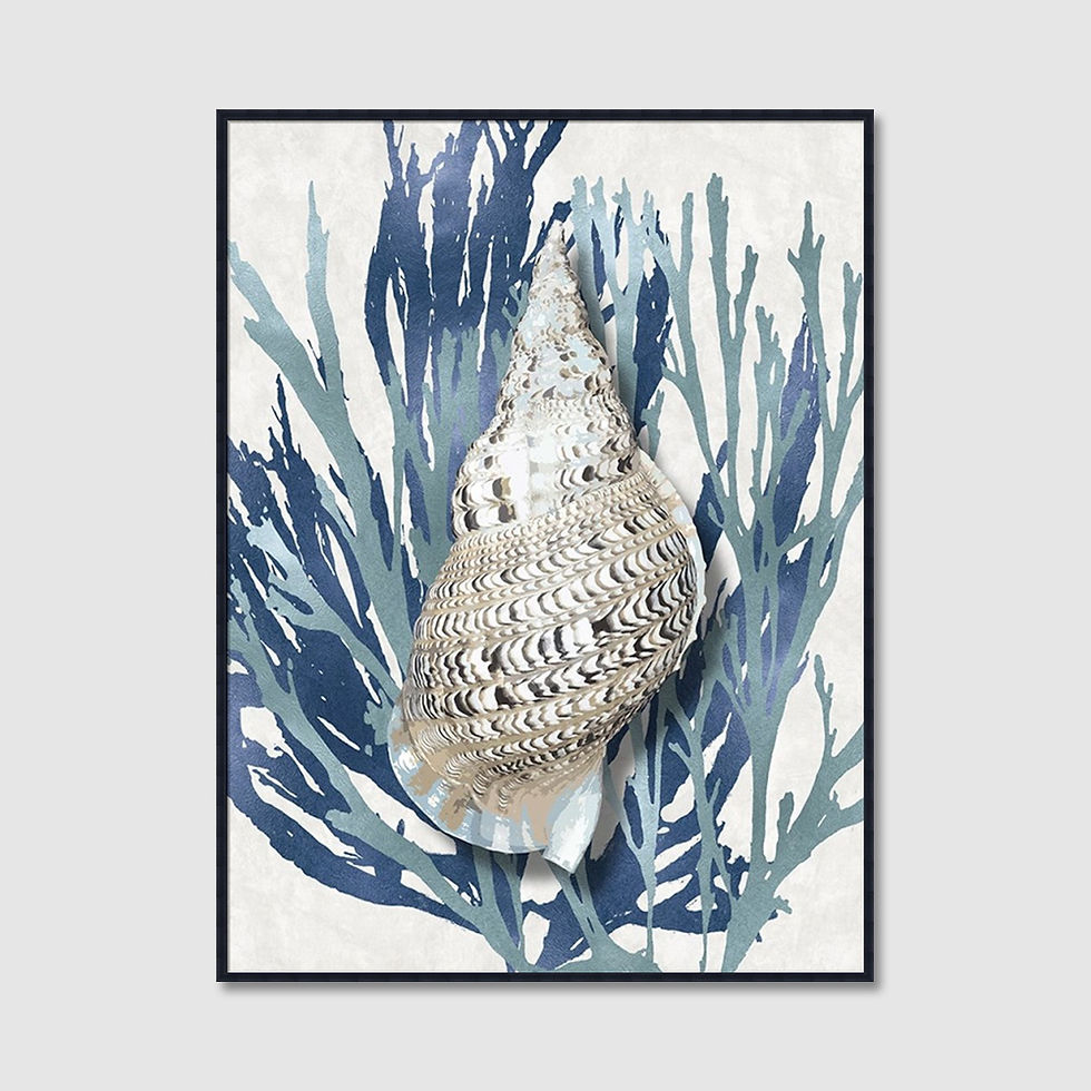 Thumbnail: Shell Coral Aqua Blue I (E)