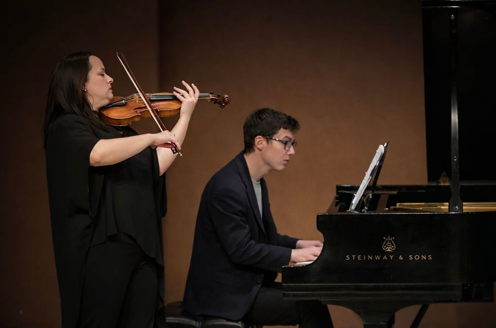 Brown-Cashin Duo --- piano / violon-violin