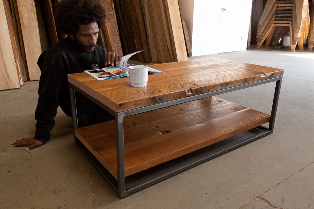 Custom Wood Coffee & Console Tables Los Angeles