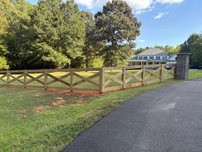 Boost Curb Appeal with a Custom Farm Style Fence in Forsyth GA