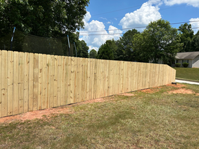 Privacy Fence built in Griffin, Georgia