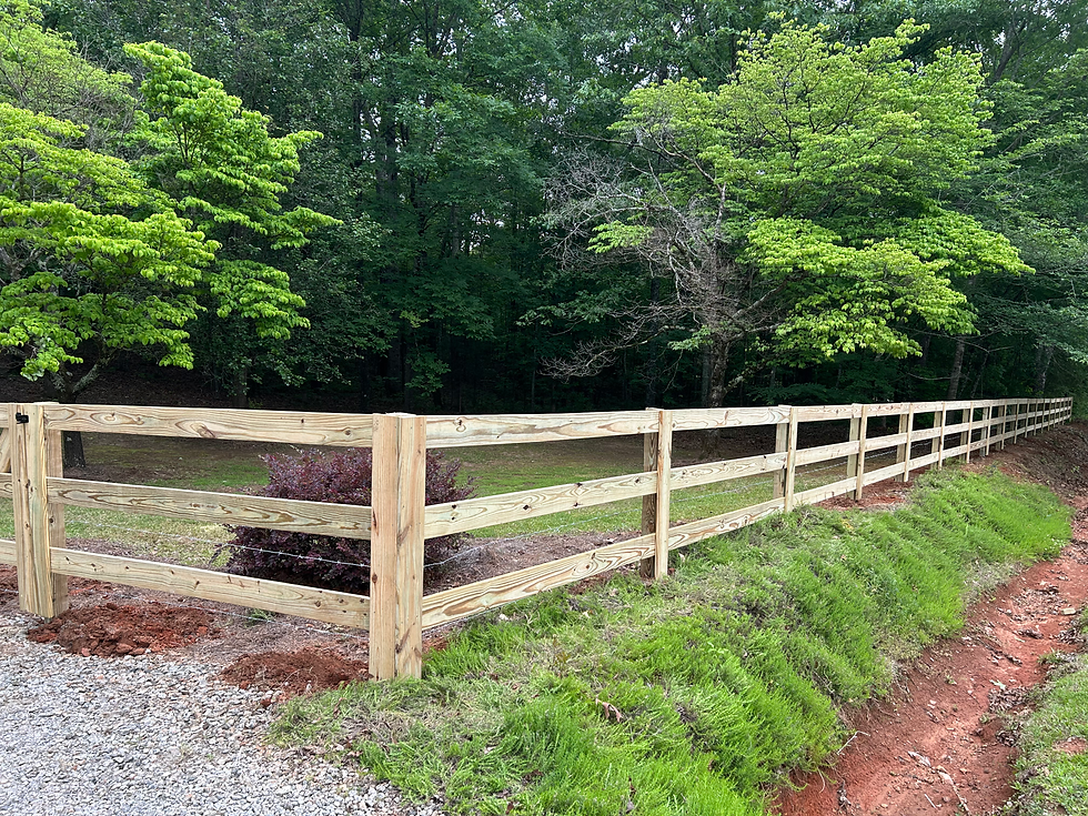 farm fence with barbed wire