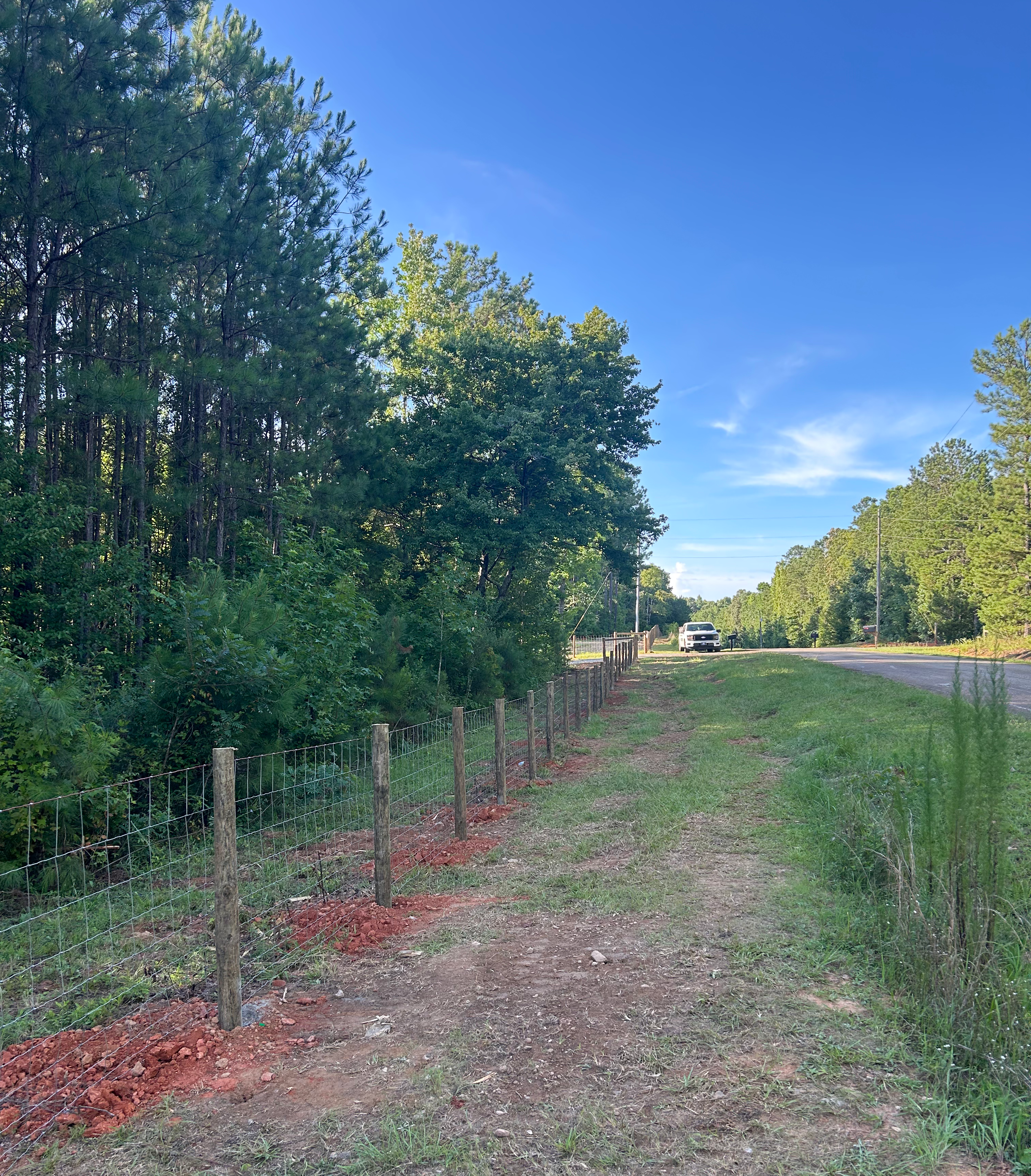 Farm Fence built in Williamson, Ga