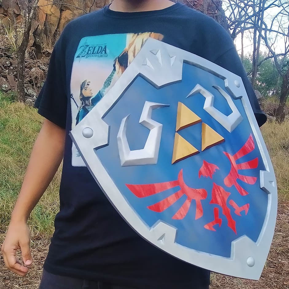 Miniatura: Zelda Link's Hero Set Master Sword + Escudo hylian