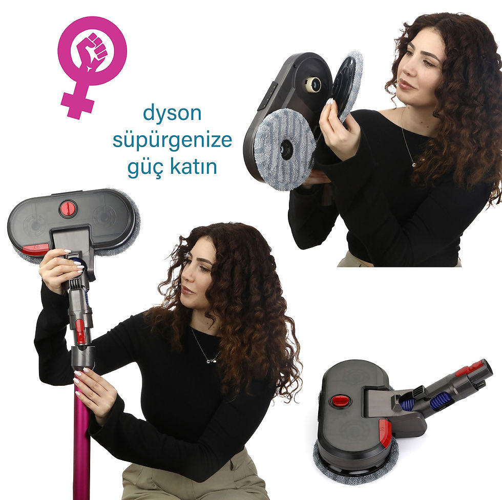 Küçük resim: Dyson Uyumlu 2025 Yeni Seri Silme ve Süpürme Başlığı