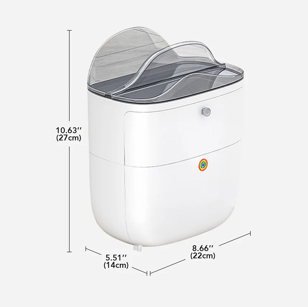 Küçük resim: Joybos® Çok Fonksiyonlu Su Geçirmez Duvara Monte Peçete Kutusu