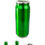 Thumbnail: Double Wall Insulated 500ml Can-Style Bottle with Straw
