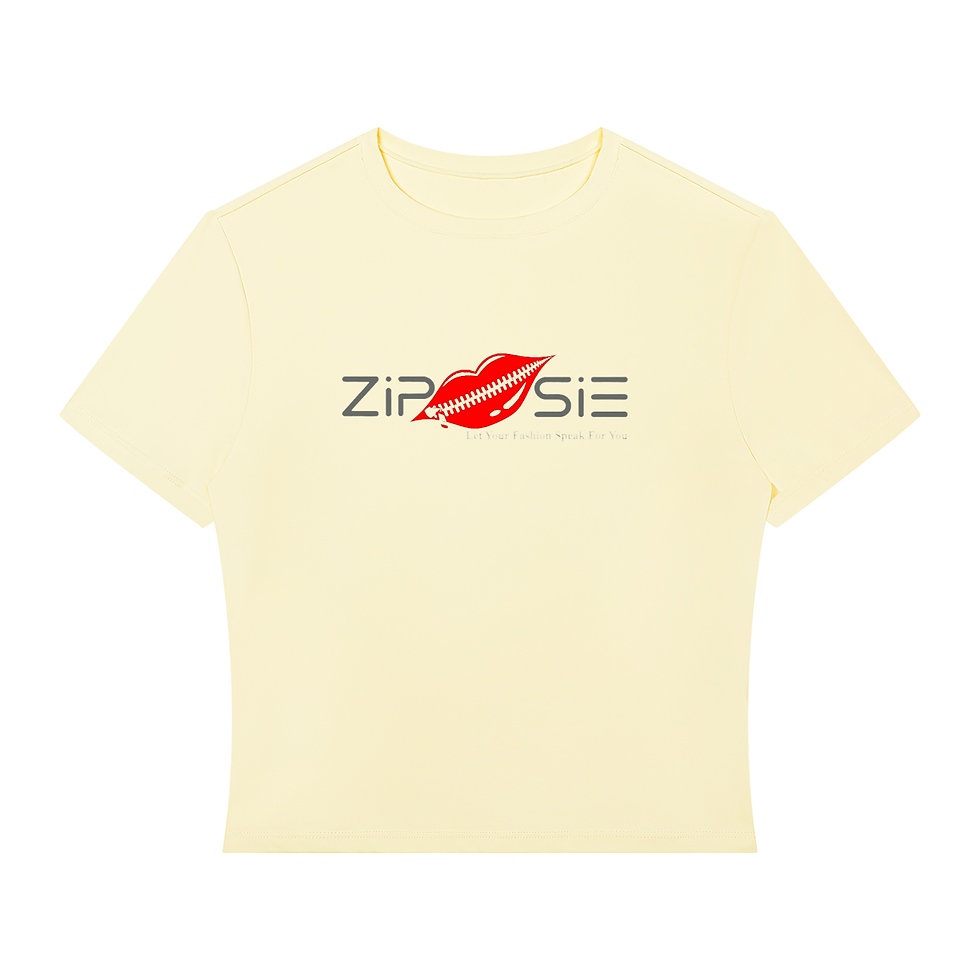 Thumbnail: Zipsie Women’s  Crop T-Shirt