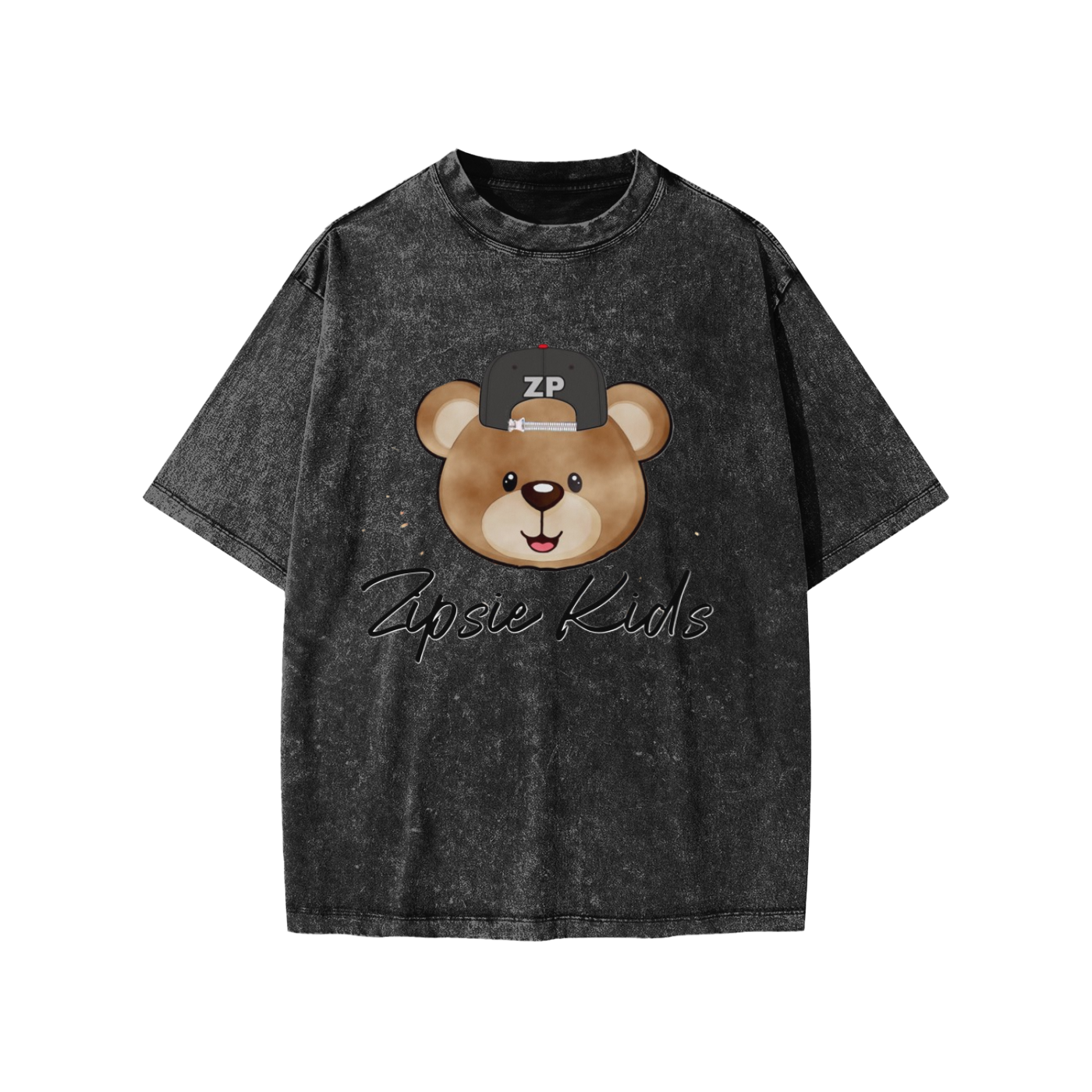 Zipsie snow Washed Kids' Teedy T-Shirt