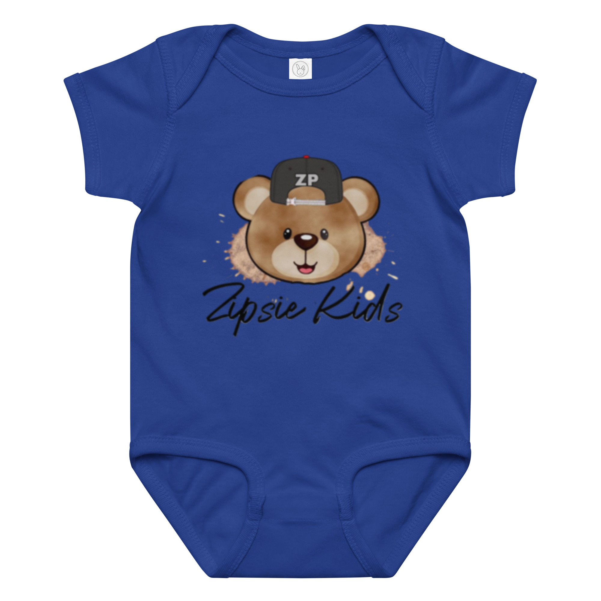 Zipsie Baby jersey bodysuit