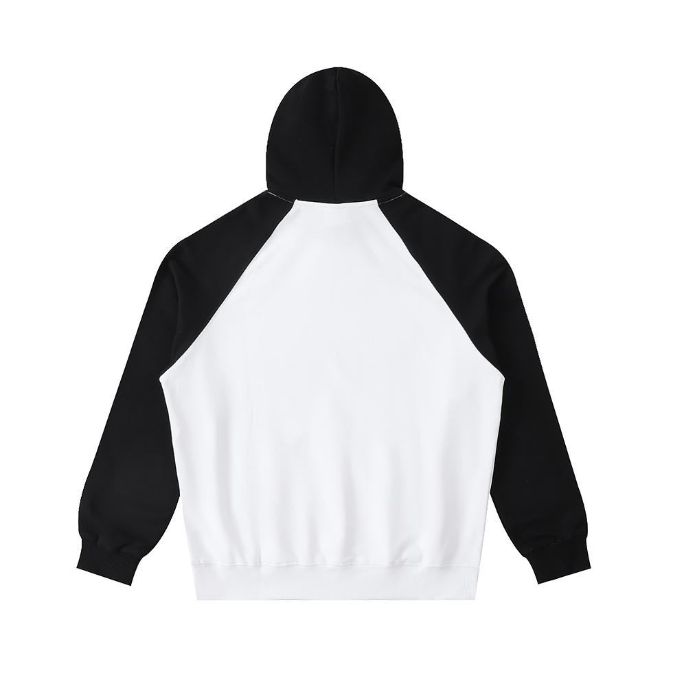 Thumbnail: Zipsie Department Color-Block Raglan Sleeve Hoodie