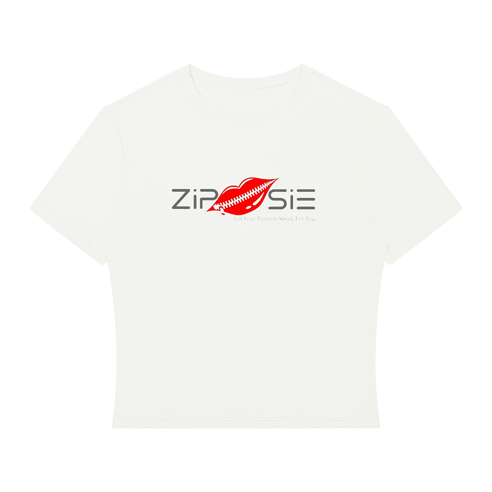 Thumbnail: Zipsie Women’s  Crop T-Shirt