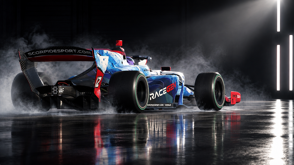Scorpio RaceGen eSports New Livery Design Super Formula Silverstone