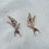 Miniatura: Pendientes golondrinas pequeñas