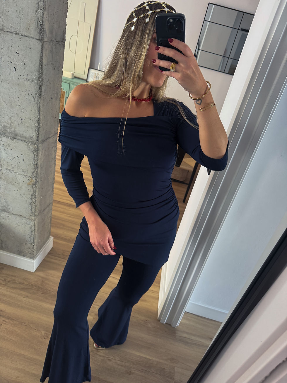 Miniatura: Conjunto Fruces azul marino 