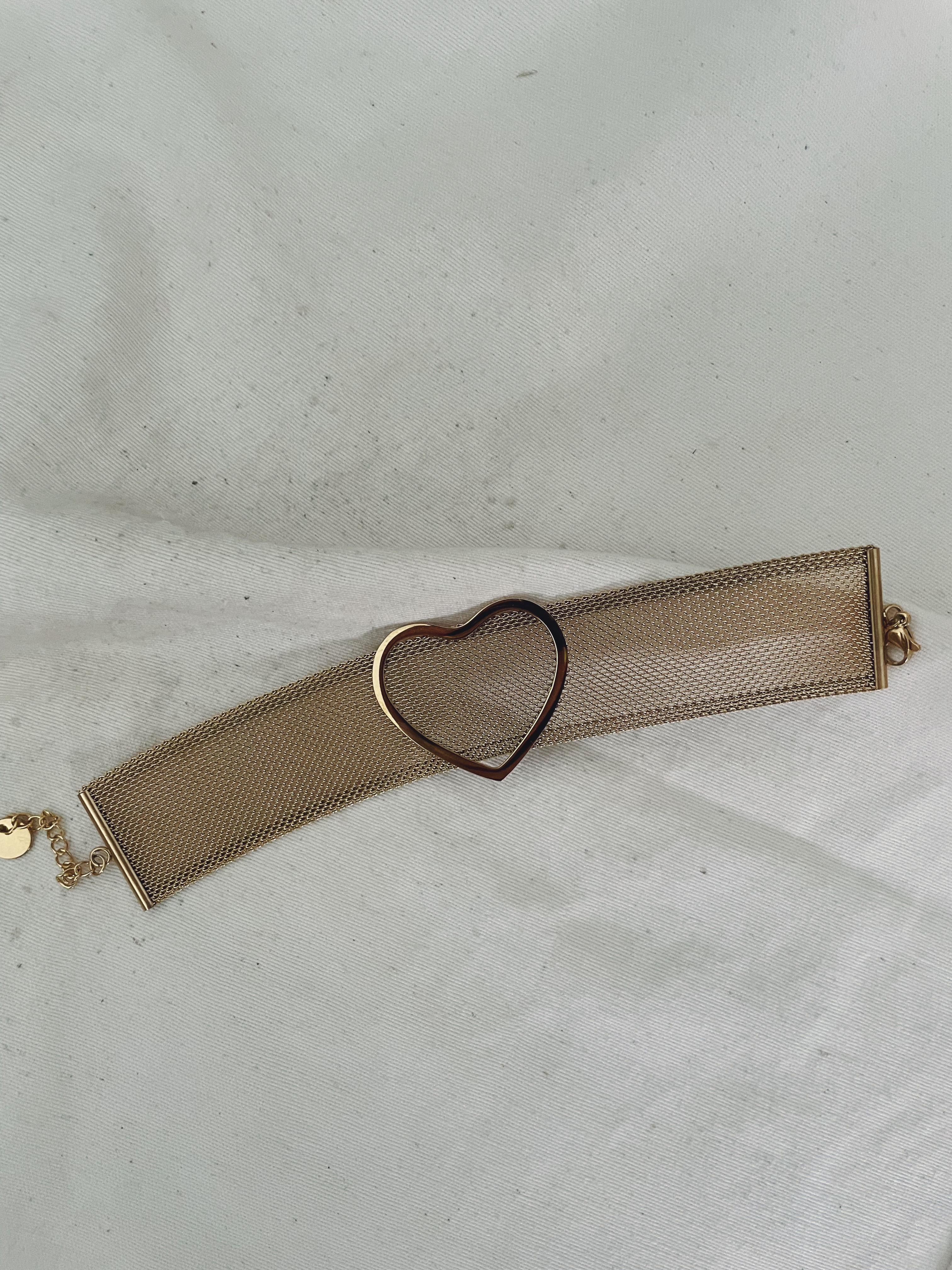 Pulsera red corazón