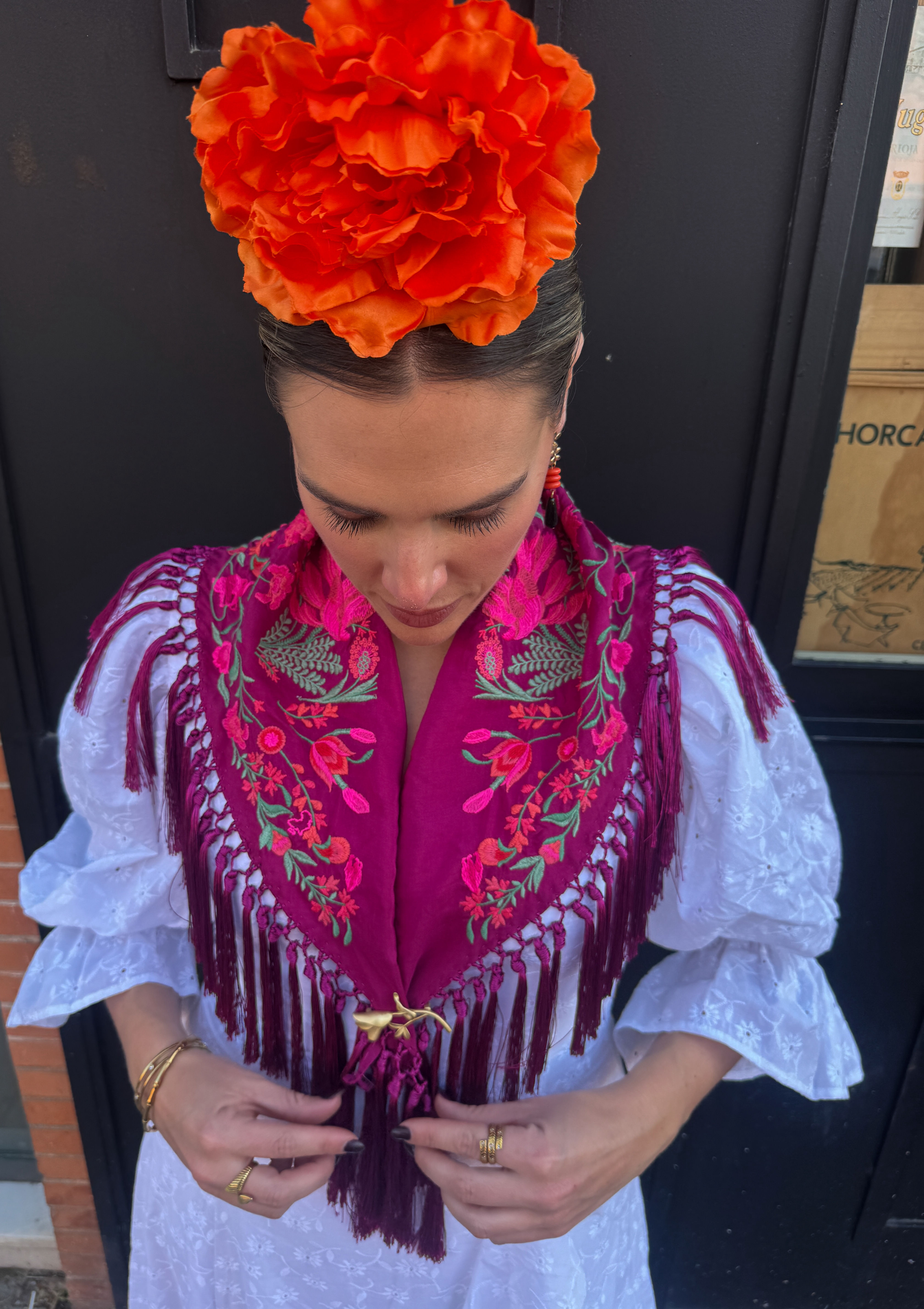 Mantoncillo Estela buganvilla NIÑA