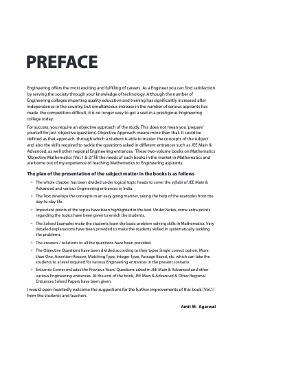 Thumbnail: Objective Mathematics Vol 1 For Engineering Entrances 2022