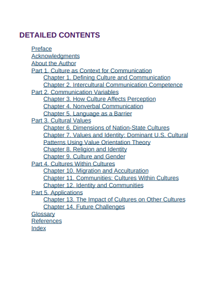 Thumbnail: An Introduction to Intercultural Communication 10th