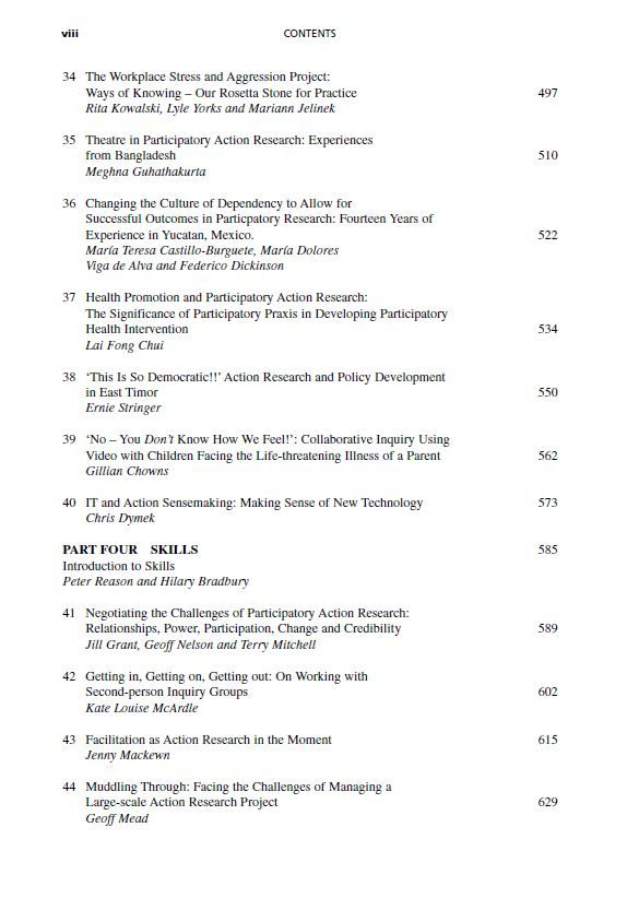 Thumbnail: The SAGE Handbook of Action Research Second Edition