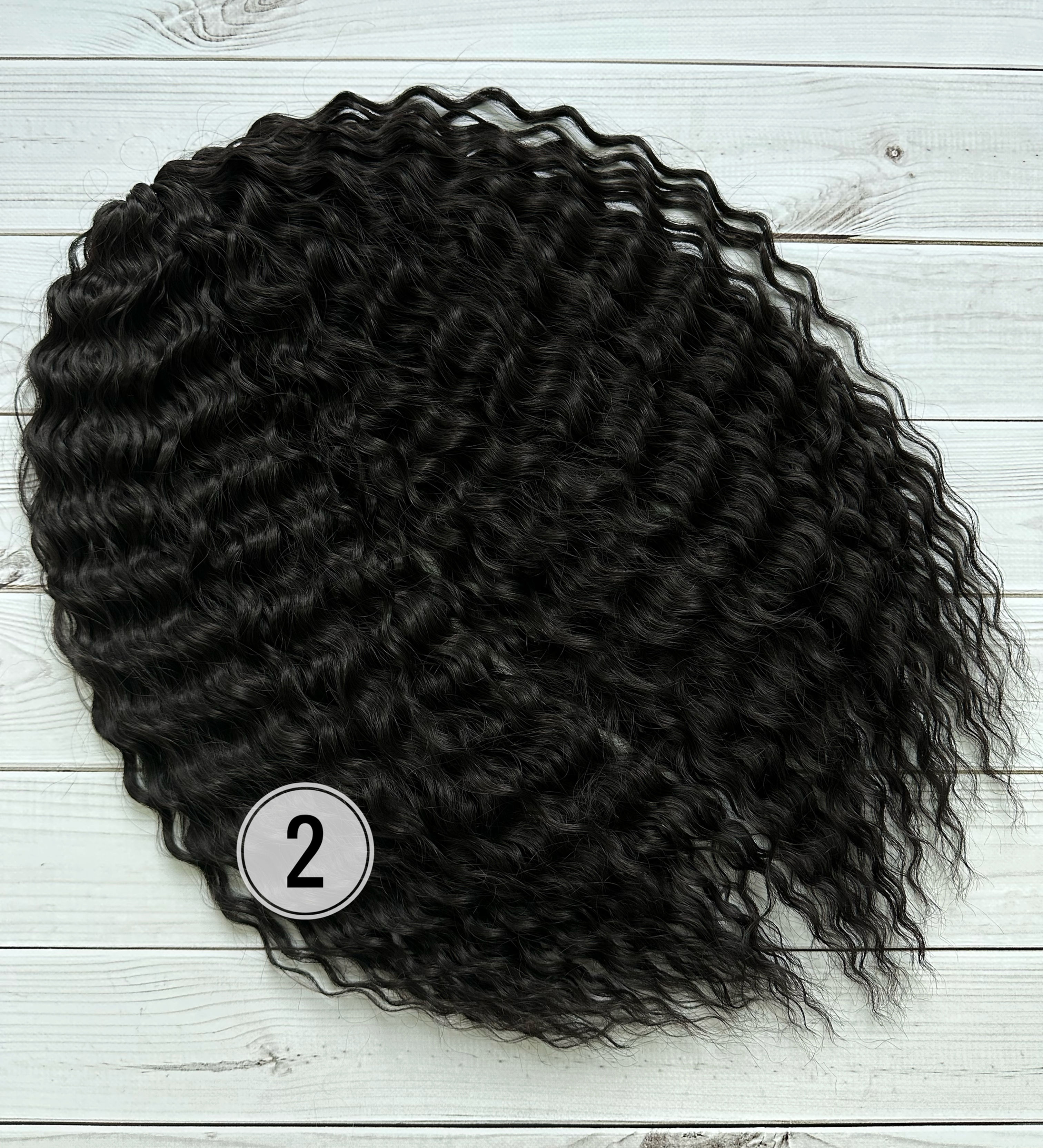 Афрокучері Ariel Lux, 55-60 см, колір 2