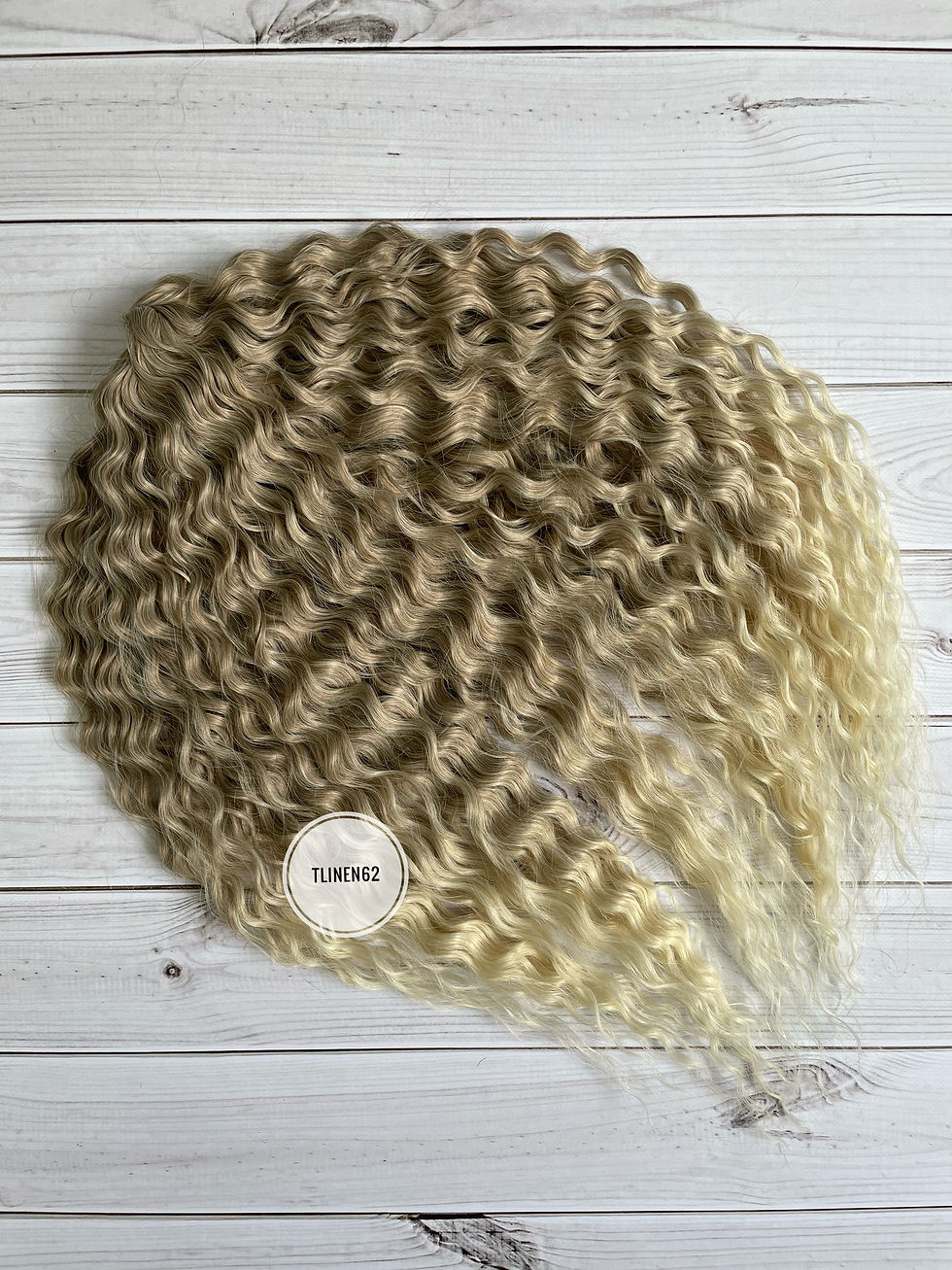 Афрокучері Ariel Lux, 55-60 см, коліp TT-Linen 62