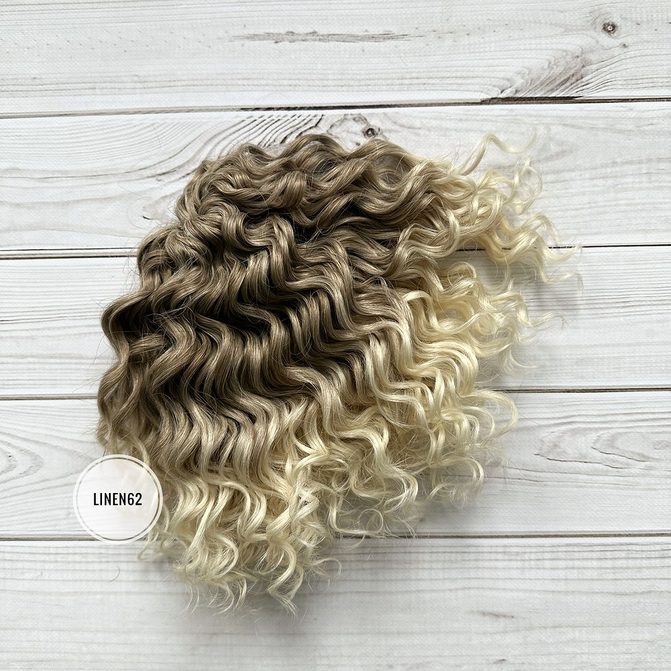 Афрокучері Jessica, 25 см, колір T- Linen 62