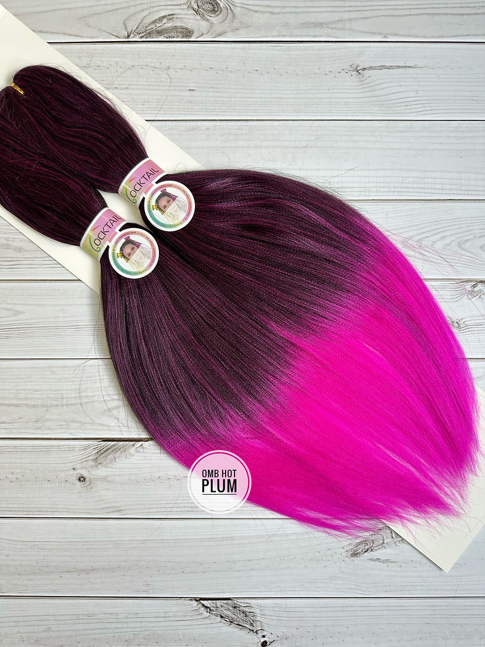 Канекалон Coctail, колір OMB Hot Plum