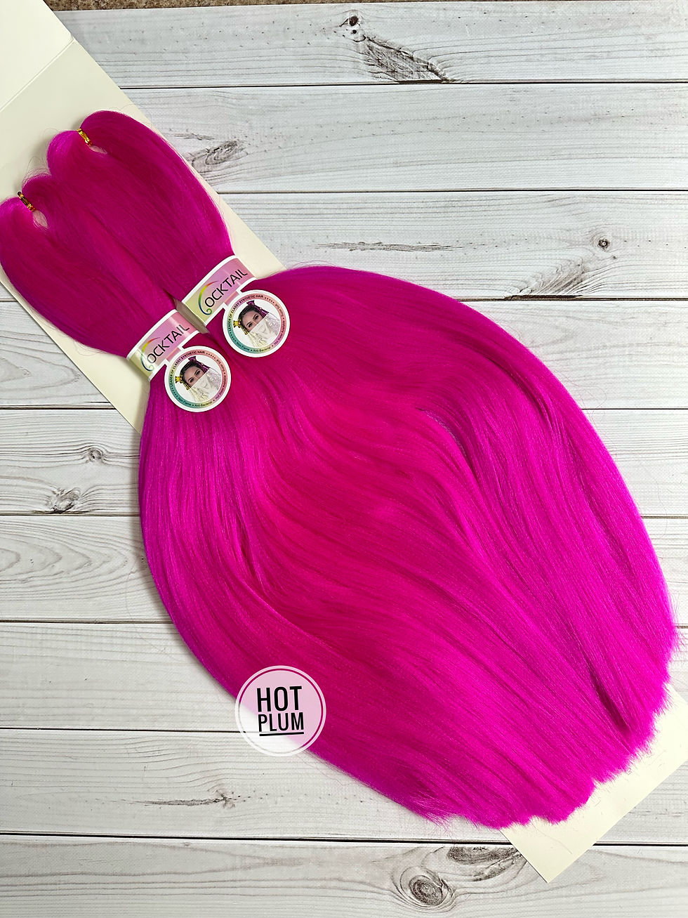 Канекалон Coctail, колір Hot Plum