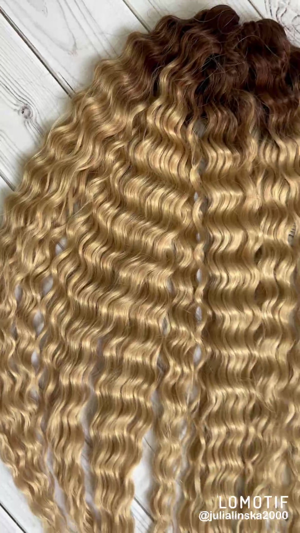 Прев'ю: Афрокучері Ariel Lux, 55-60 см, коліp  TT -Linen 55