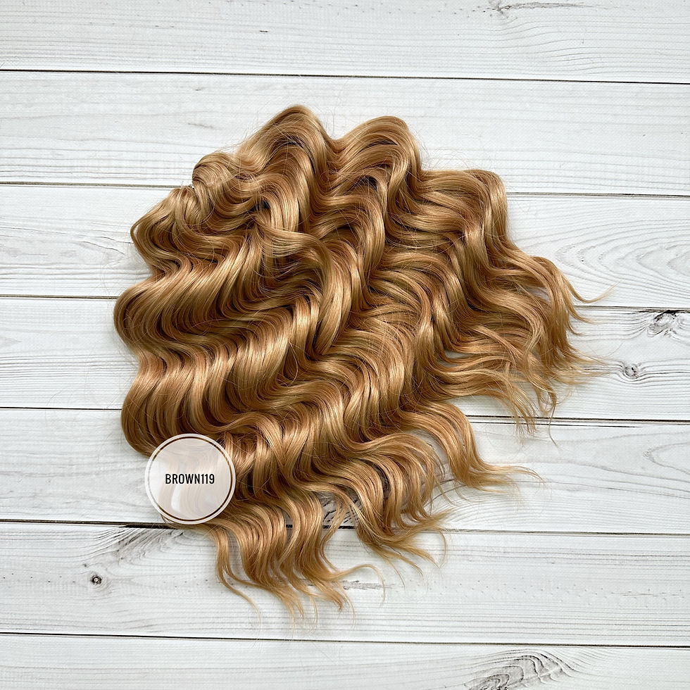 Афрокучері Manasi, 40 см, коліp Brown119