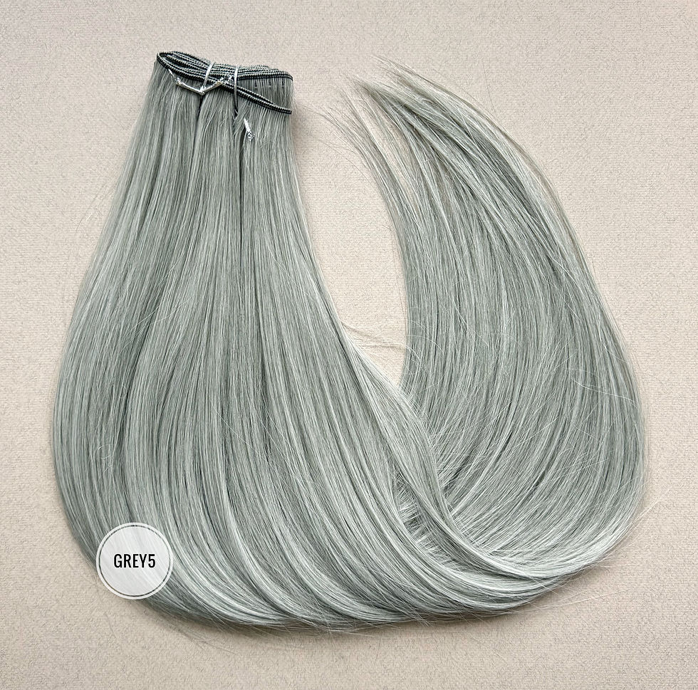 Пряме термоволокно на тресі, колір Grey5