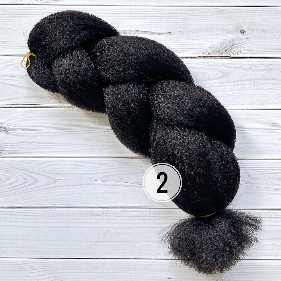 Канекалон Black n Gold, колір 2