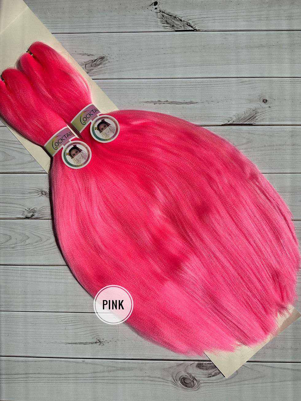 Канекалон Coctail, колір Pink