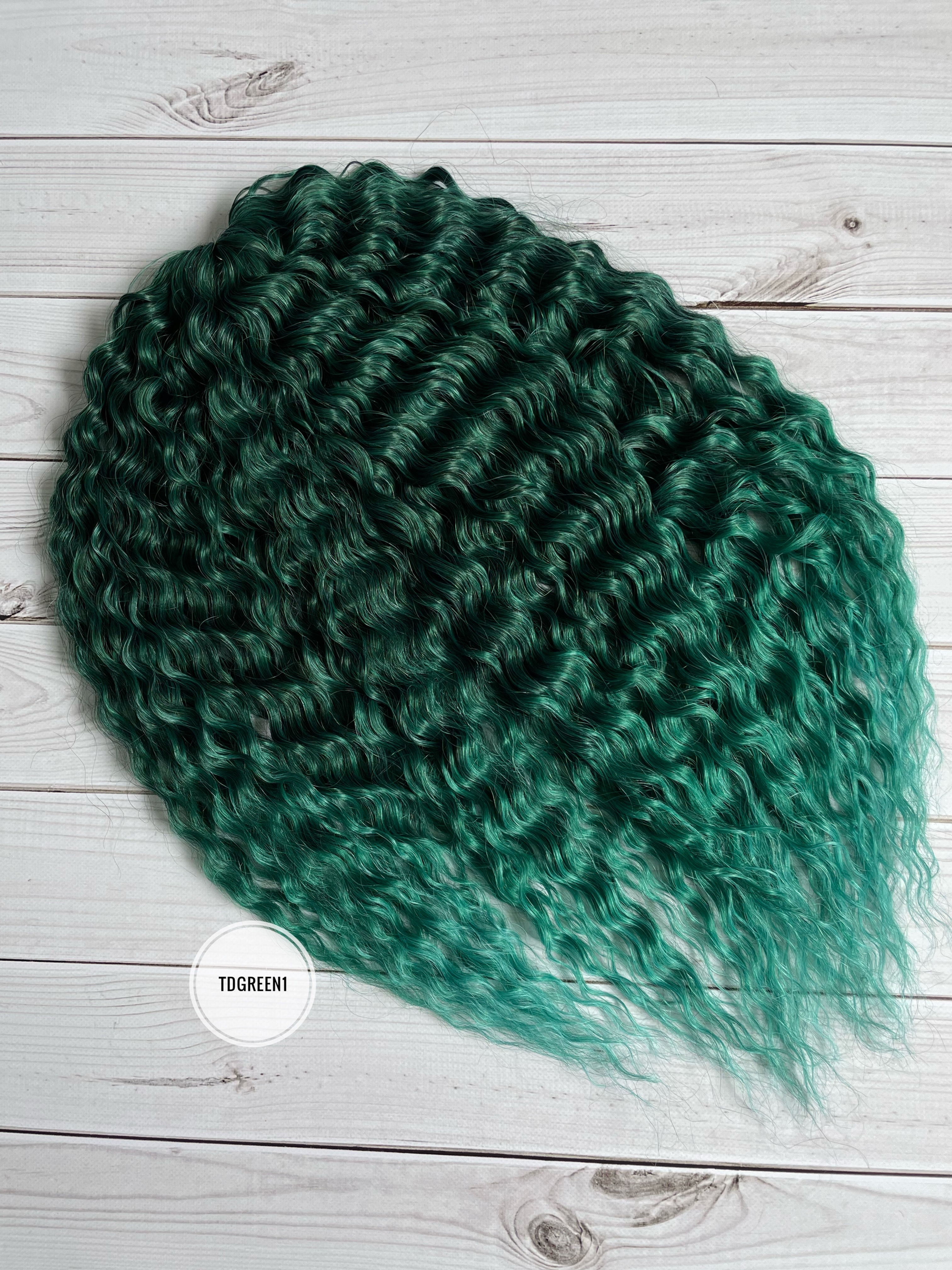 Афрокучері Ariel Lux, 55-60 см, коліp T-DGreen1