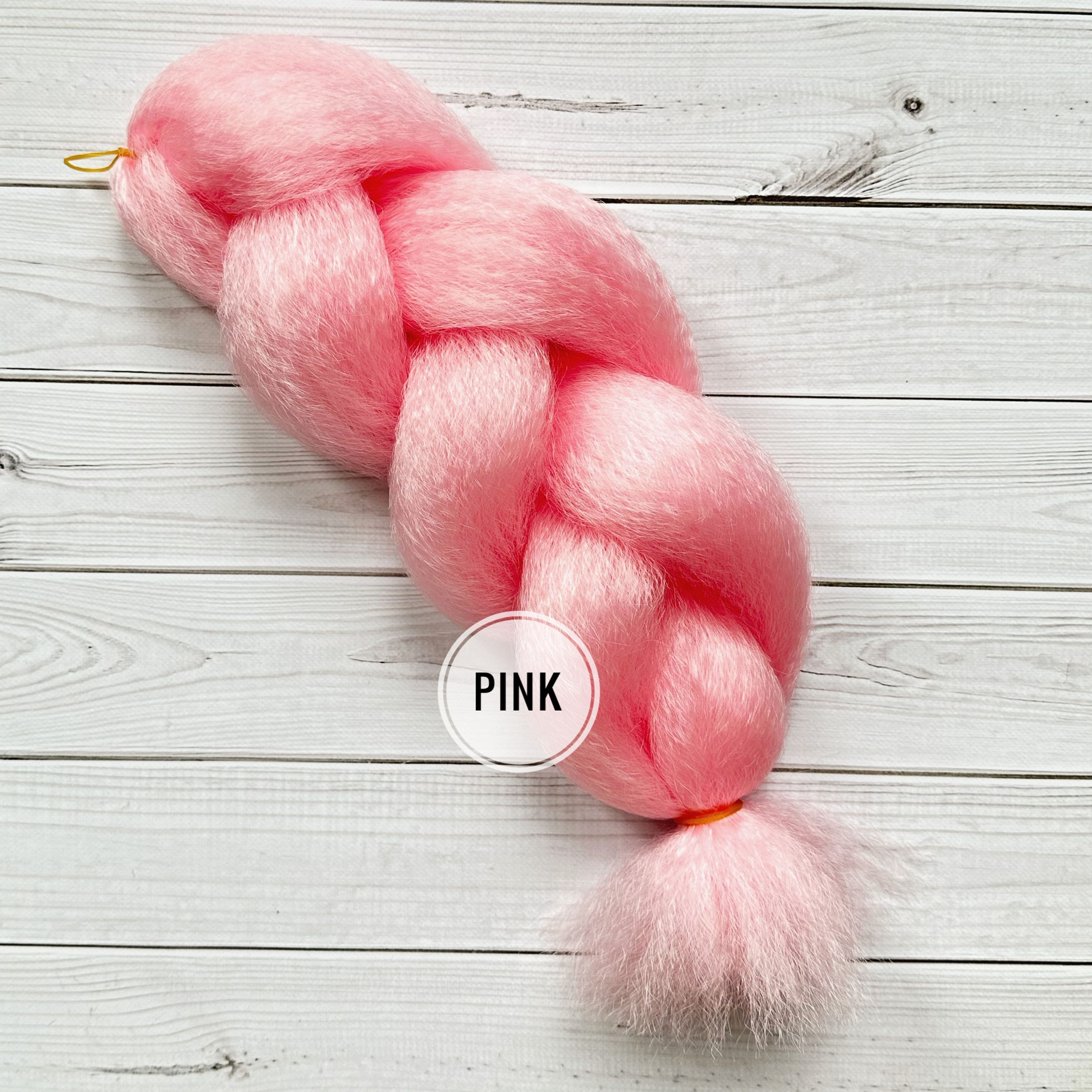 Канекалон Black n Gold, колір Pink