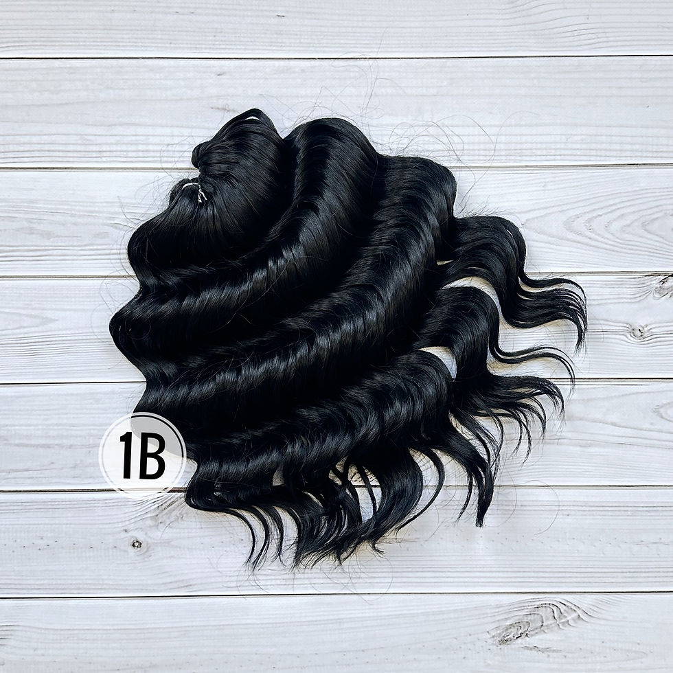 Афрокучері Manasi, 40 см, коліp 1B