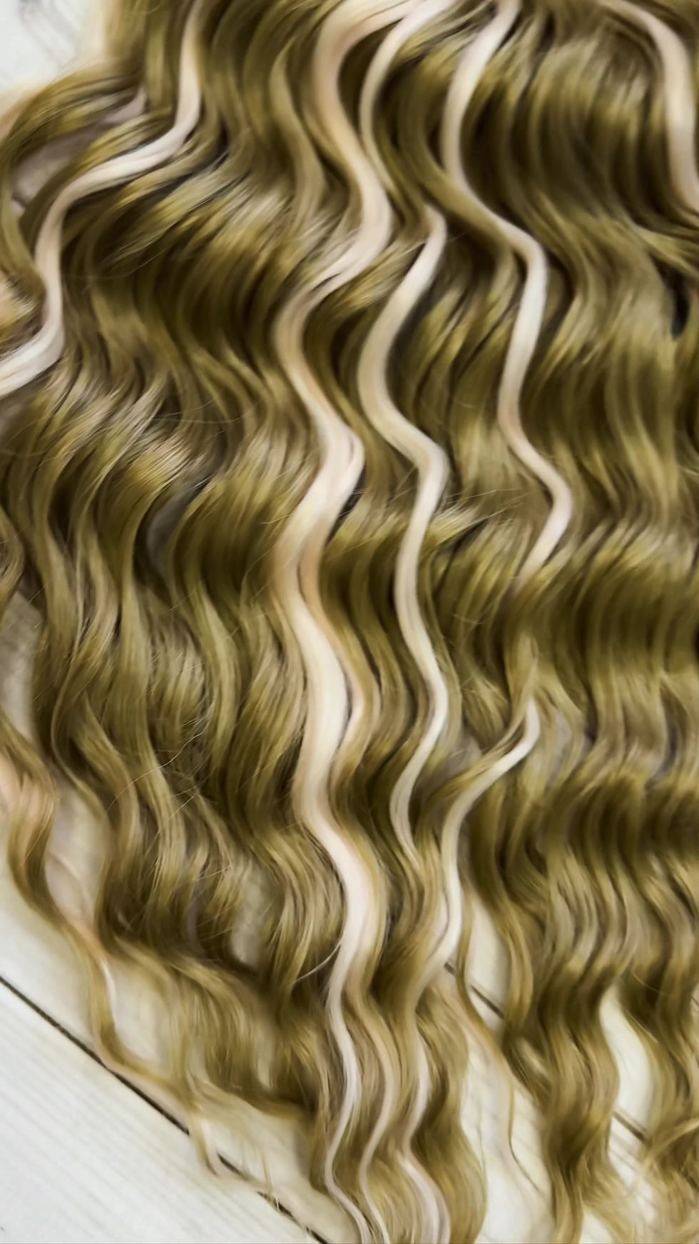 Прев'ю: Афрокучері Anna, 60 см, коліp P-Linen216