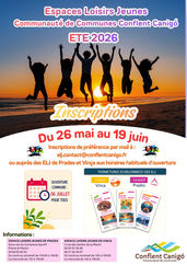 🌞Inscriptions été 2026 – Espaces Loisirs Jeunes