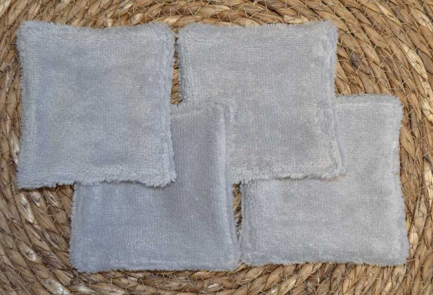 Miniature : Lot de 4 lingettes démaquillante double face