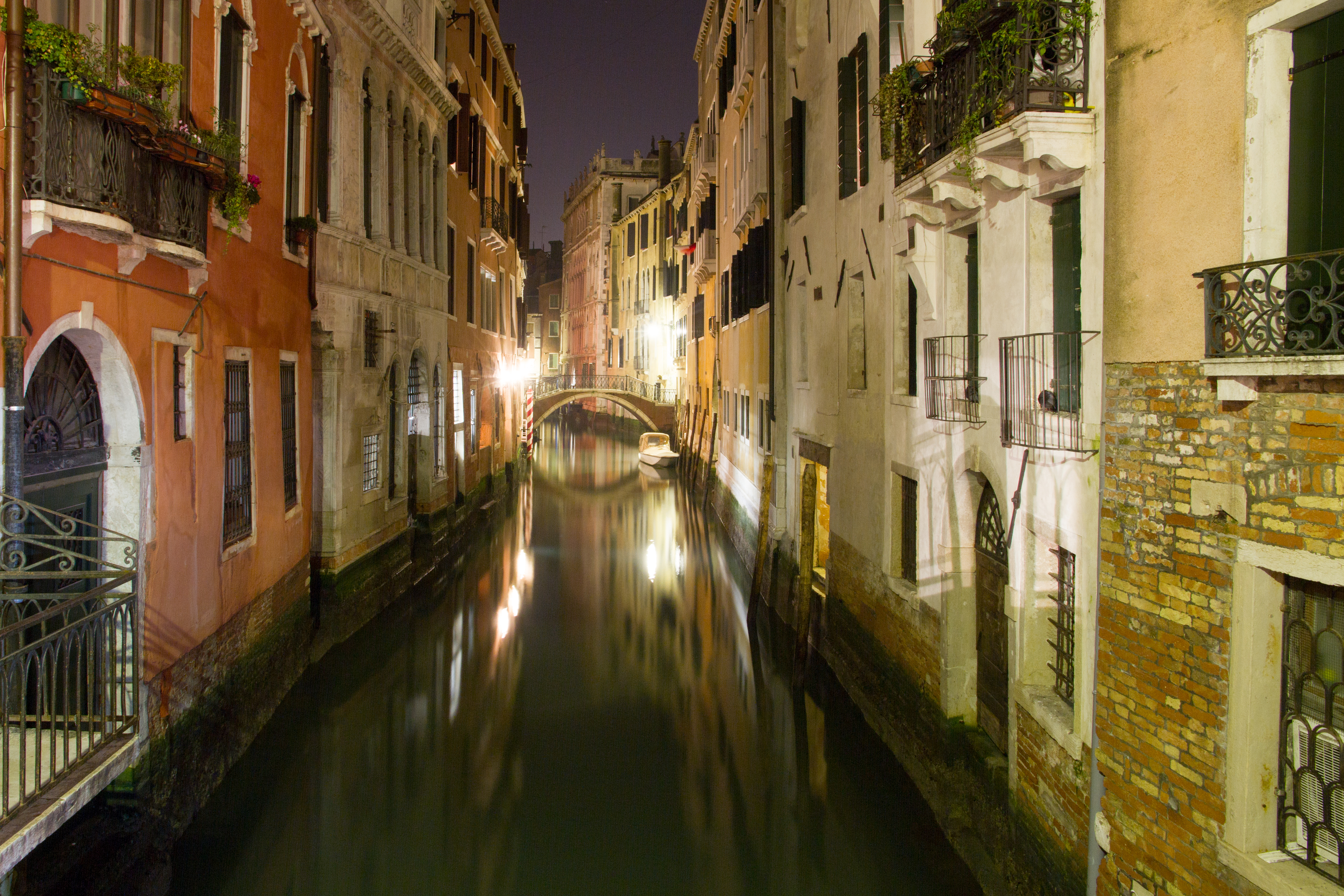 A canal in Venice