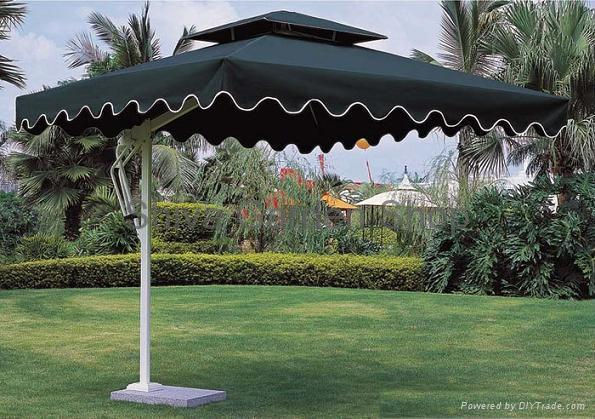 Thumbnail: Garden Umbrella - Square Shaped