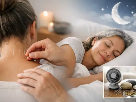 How Acupuncture Supports Menopause Sleep