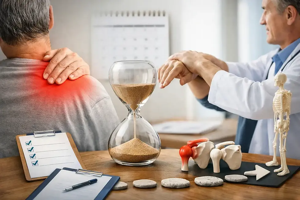 Frozen Shoulder: Relief Takes Time and a Plan