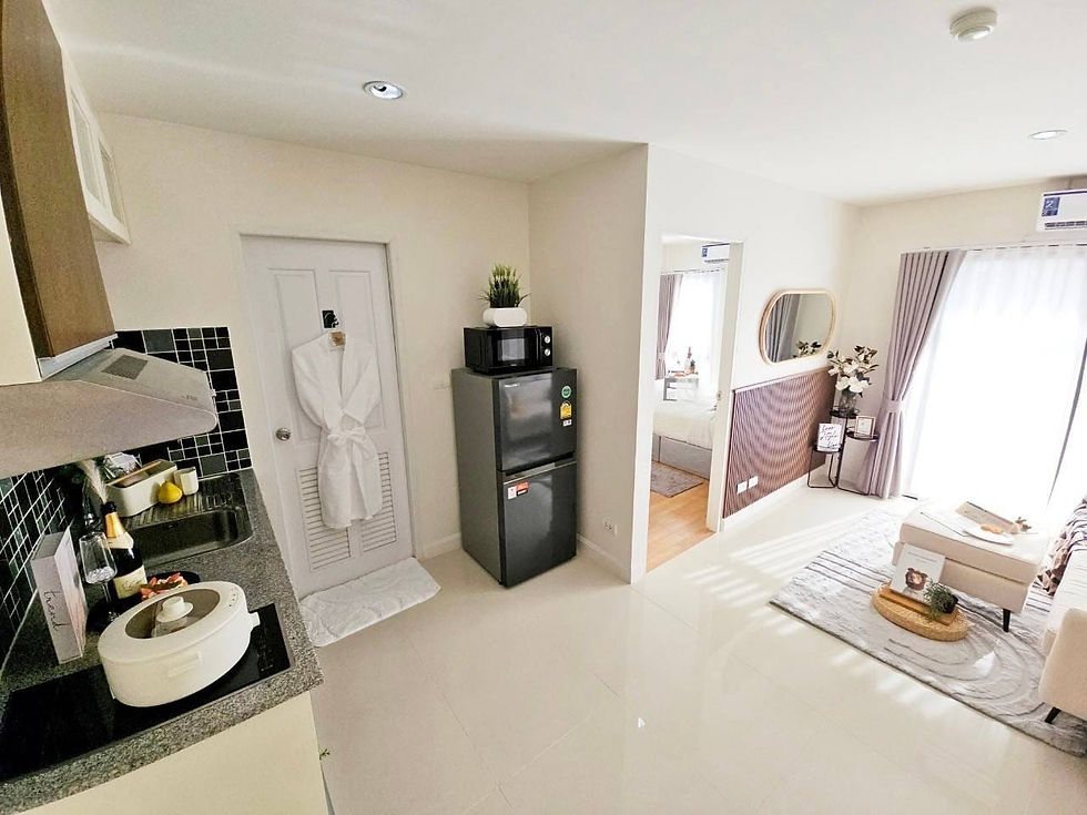 Thumbnail: ขายคอนโด The Next 1 รวมโชค ห้องรีโนเวทใหม่ The Next 1 Ruamchok Condo for sale